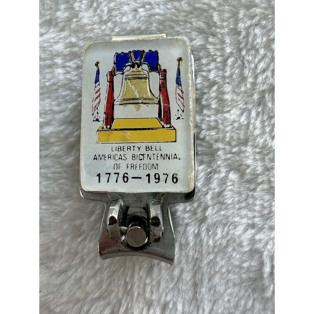 Vintage Liberty Bell Bicentennial Nail Clipper 1775-1976 Rare Collectible